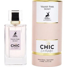 Încarcă imaginea în Galerie, Maison Alhambra Velvet Pink Secret Chic - Apa de Parfum Pentru Femei 100ml
