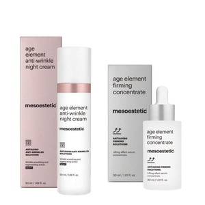 Set Mesoestetic Age Element - Crema de Noapte 50ml si Ser Concentrat 30ml