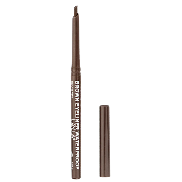 Layla Cosmetics Brown Eyeliner Waterproof - Creion Contur Ochi Rezistent la Apa Maro - Beauty Lounge