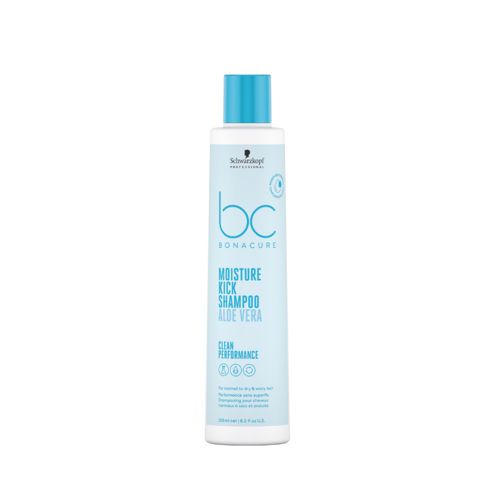 Schwarzkopf Professional Bonacure Moisture Kick 250ml - Sampon cu Aloe Vera Pentru Par Uscat