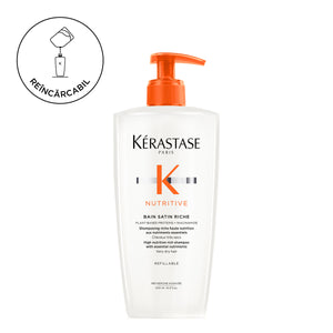 Kérastase Nutritive Bain Satin Riche Sampon Hranitor Par Foarte Uscat Reincarcabil 500ml