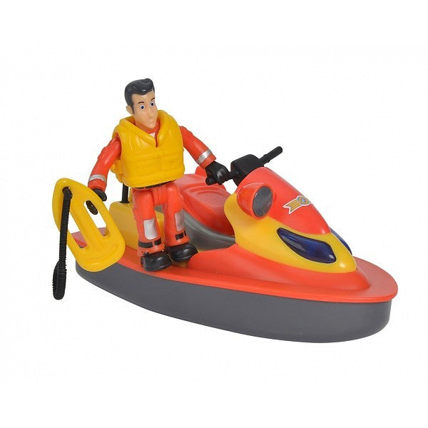 Simba Pompierul Sam Jetsky cu Roti si Figurina
