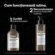 Încarcă imaginea în Galerie, L’Oreal Professionnel SE Absolut Repair Molecular Duo - Set Pentru Par Deteriorat
