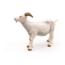 Încarcă imaginea în Galerie, Papo Prietenii de la ferma Figurina Capra Alba
