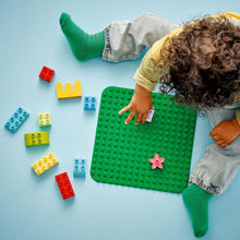 Încarcă imaginea în Galerie, Lego Duplo Placa de Constructie Verde
