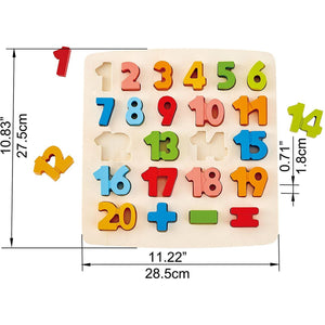 Hape Puzzle Matematica Chunky