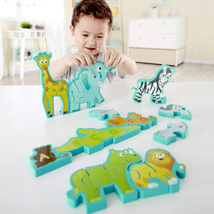 Hape Puzzle Alfabet si Animale