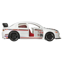 Încarcă imaginea în Galerie, Hot Wheels Masinuta Metalica cu Sistem Pull Back Lancer Evolution Ix
