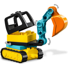 Încarcă imaginea în Galerie, Lego Duplo Camion si Excavator pe Senile
