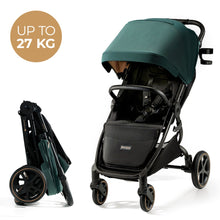 Încarcă imaginea în Galerie, Kinderkraft Carucior Sport Ultra Compact Mitzy 0-22 Kg Jade Green
