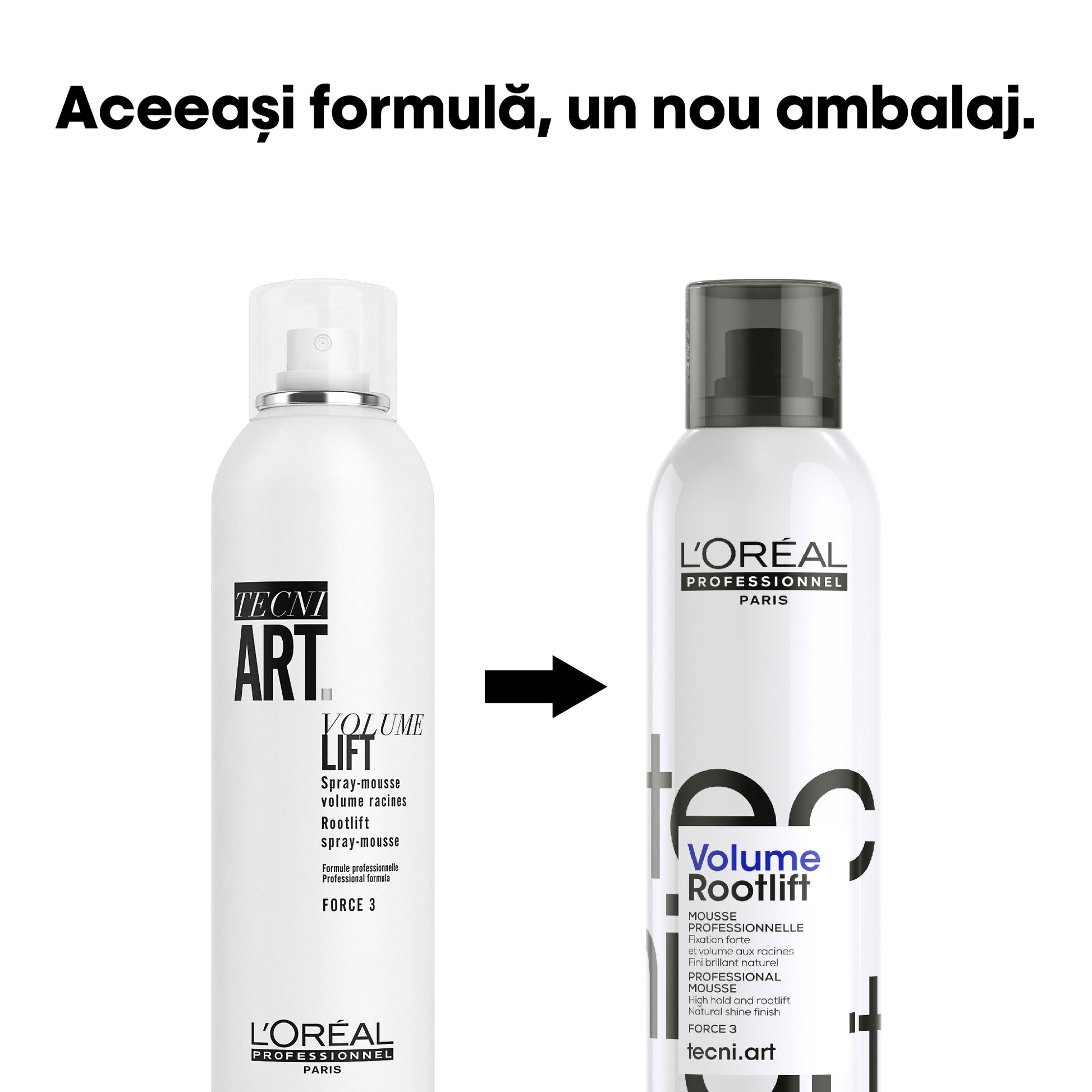 L'Oreal Professionnel Tecni Art Volume Lift Spuma Pentru Volum la Radacina 250ml - Beauty Lounge