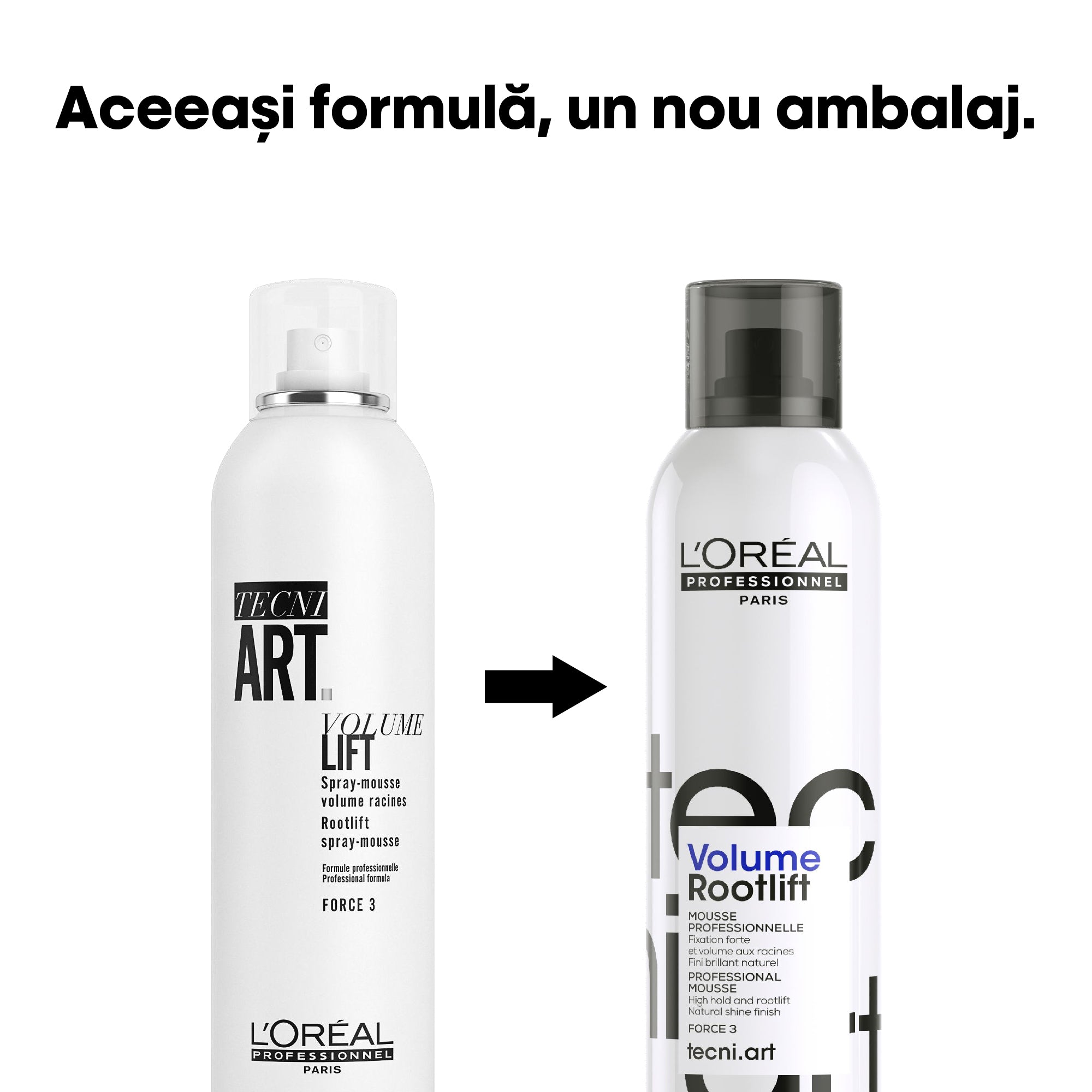 L'Oreal Professionnel Tecni Art Volume Lift Spuma Pentru Volum la Radacina 250ml - Beauty Lounge
