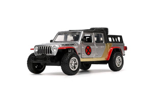 Jada Toys Marvel Set Masinuta Metalica Jeep Gladiator si Figurina Colossus