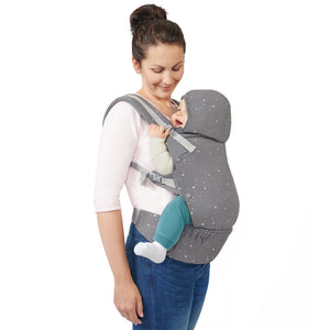 Kinderkraft Marsupiu Ergonomic Huggy Grey