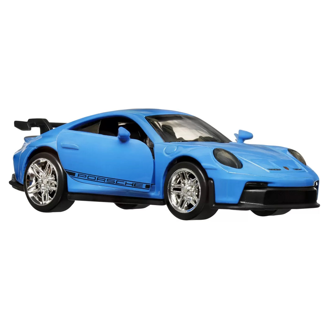 Hot Wheels Masinuta Metalica cu Sistem Pull Back Porsche 911 Gt3