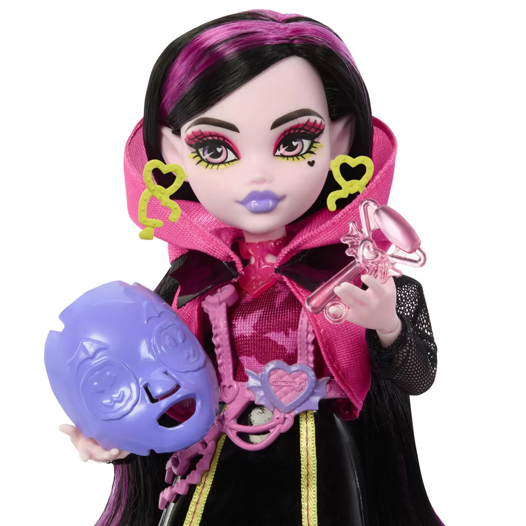 Monster High Neon Frights Papusa Draculaura