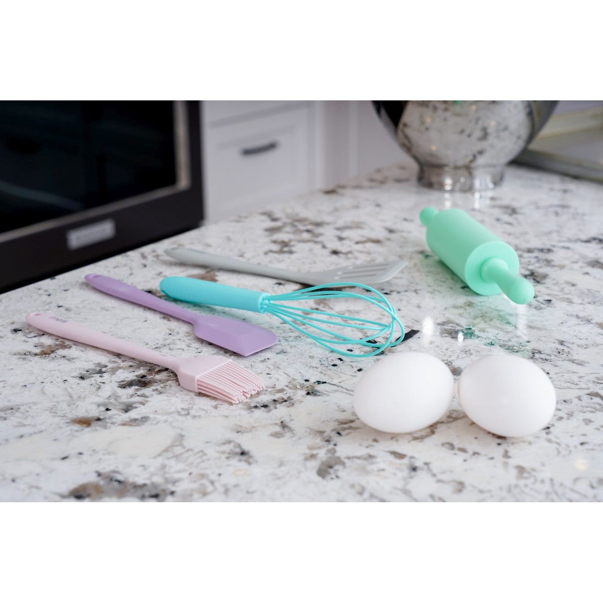 Melii Set 5 Piese Mini Ustensile Baking Colorate