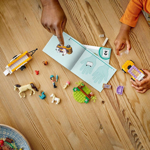 Lego Friends Remorca cu Cal si Ponei