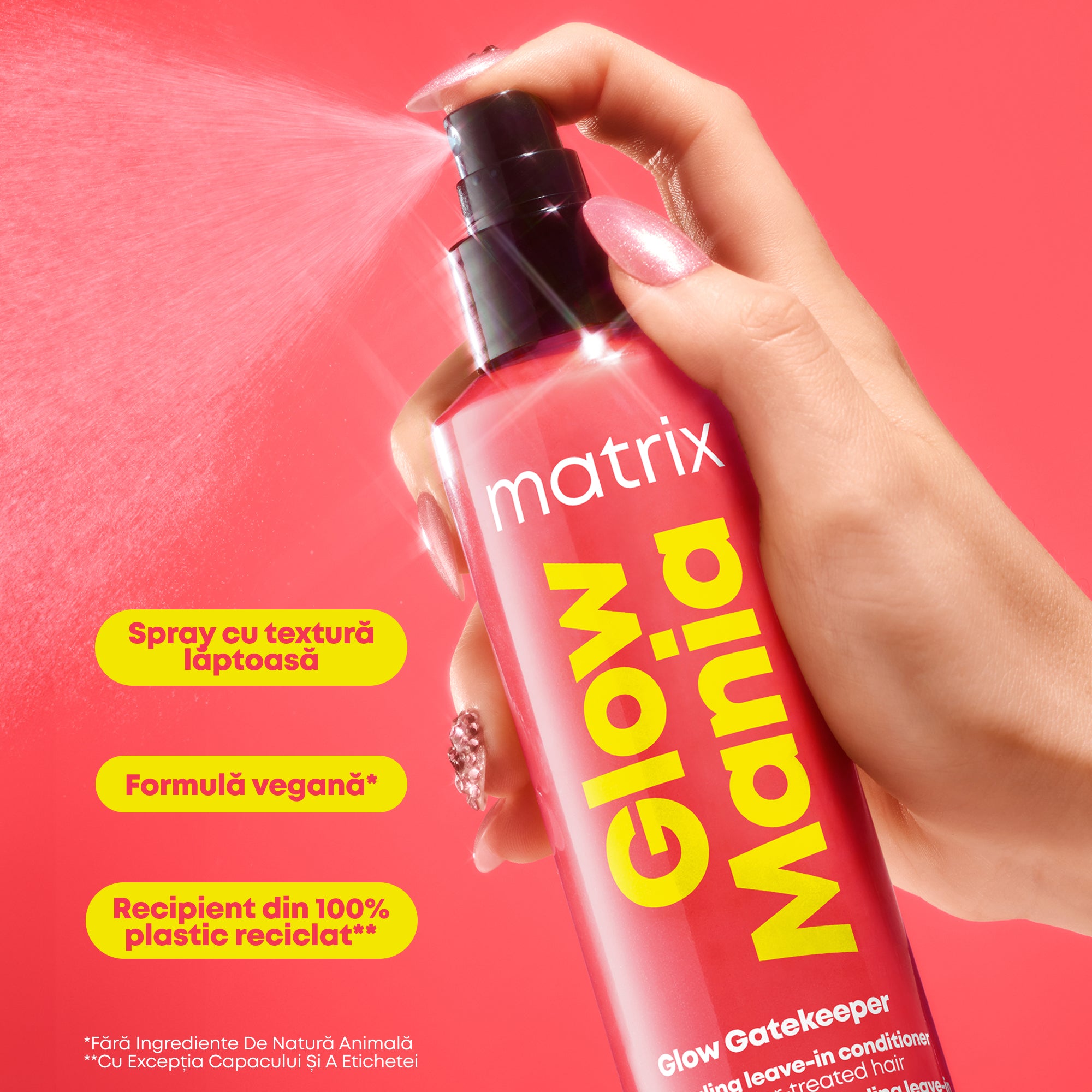 Matrix Glow Gatekeeper Leave-in - Spray Profesional Leave-in 250ml - Beauty Lounge