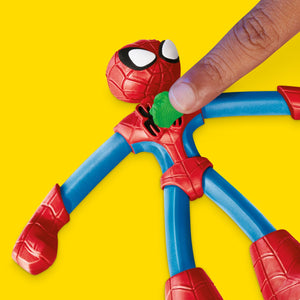 Play-Doh Spider-Man Spiderman Set 2 Figurine Batalie cu lansator si Sulita