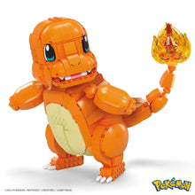 Încarcă imaginea în Galerie, Pokemon Mega Construx Jumbo Charmander Salameche
