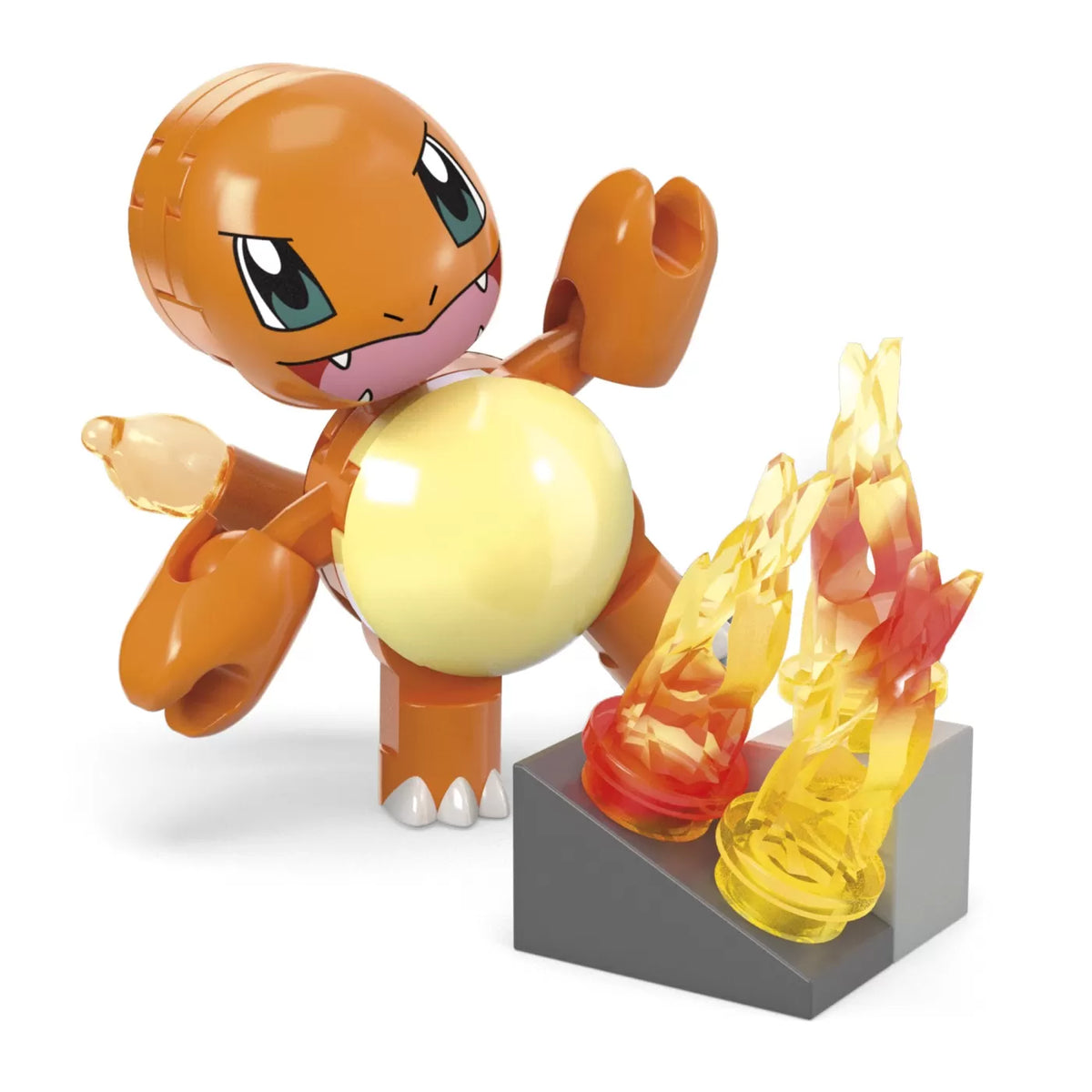 Pokemon Mega Set de Constructie Roata de Foc A Lui Charmander