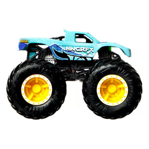 Hot Wheels Monster Truck Camion Podium Crasher cu culori Schimbatoare