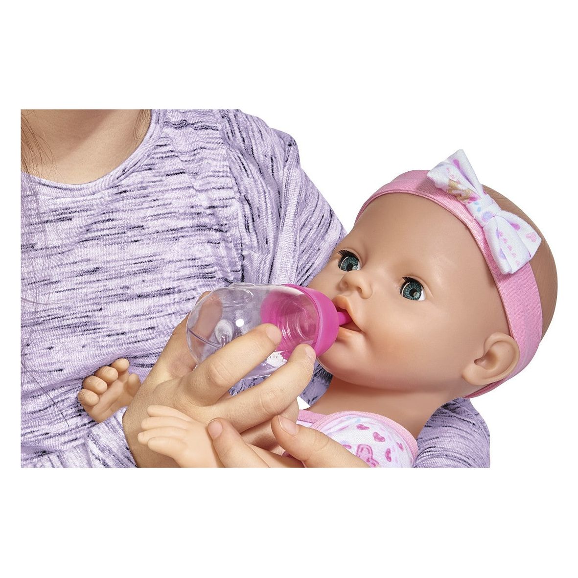 Simba New Born Baby Set Bebelus Roz 39cm
