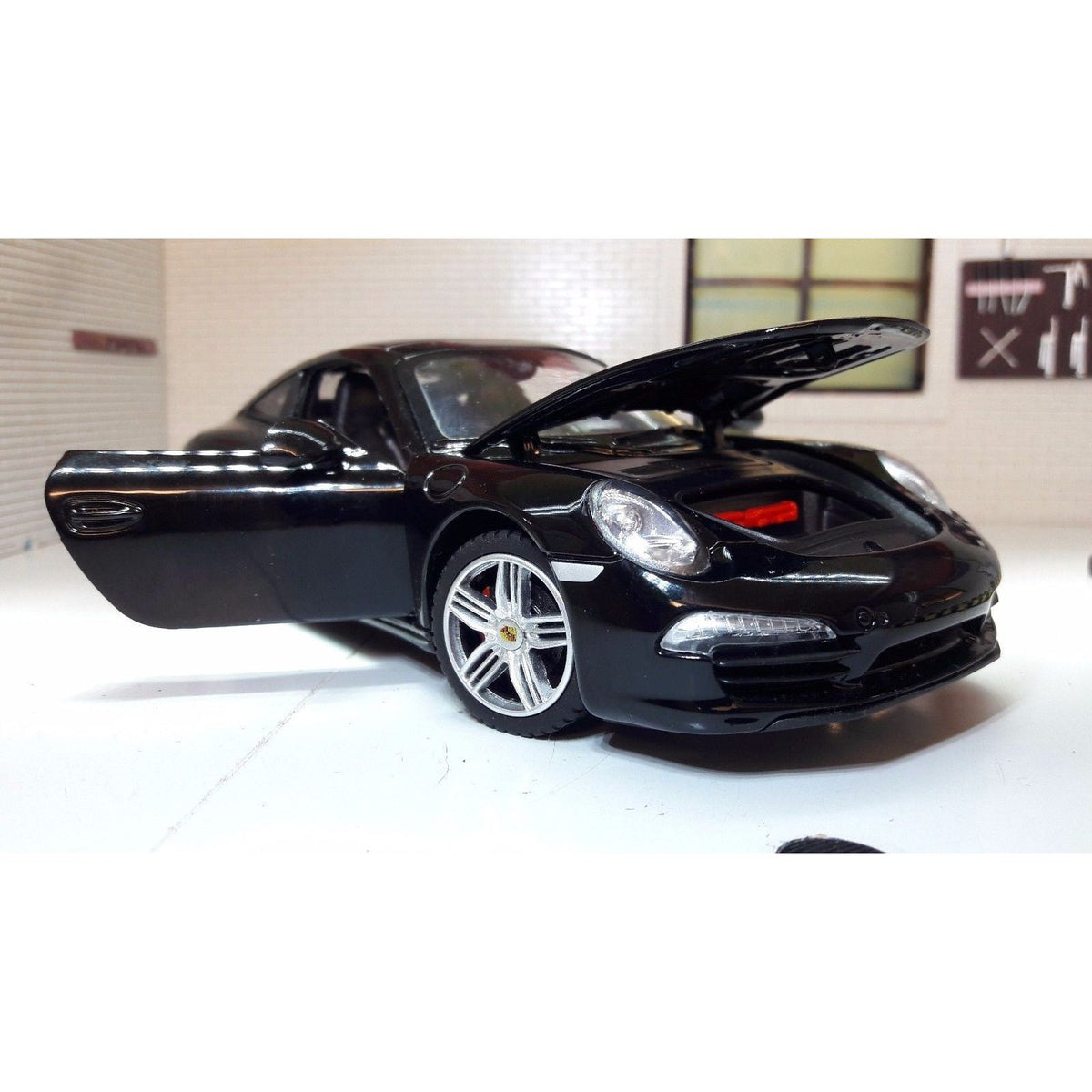 Rastar Masinuta Metalica Porsche 911 Negru