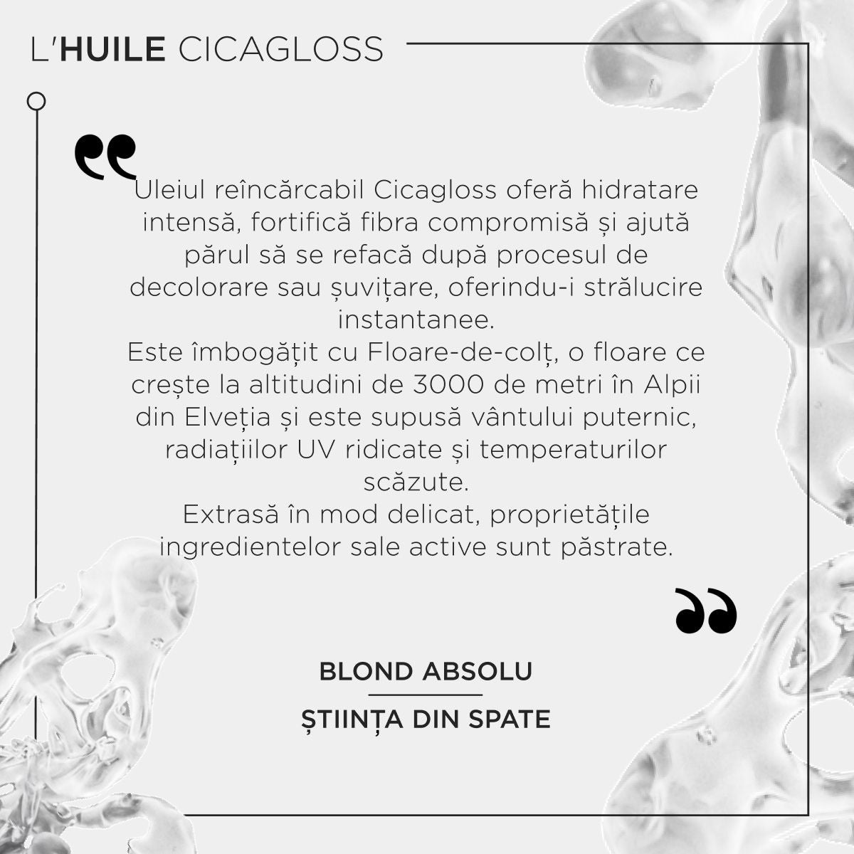 Kerastase Blond Absolu L'Huile Cicagloss - Ulei Pentru Par Blond Reincarcabil 75ml - Beauty Lounge