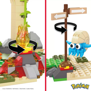 Pokemon Mega Construx Ruinele Junglei