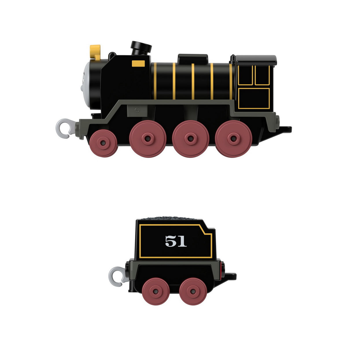 Fisher Price Thomas Locomotiva cu Vagon Push Along Hiro