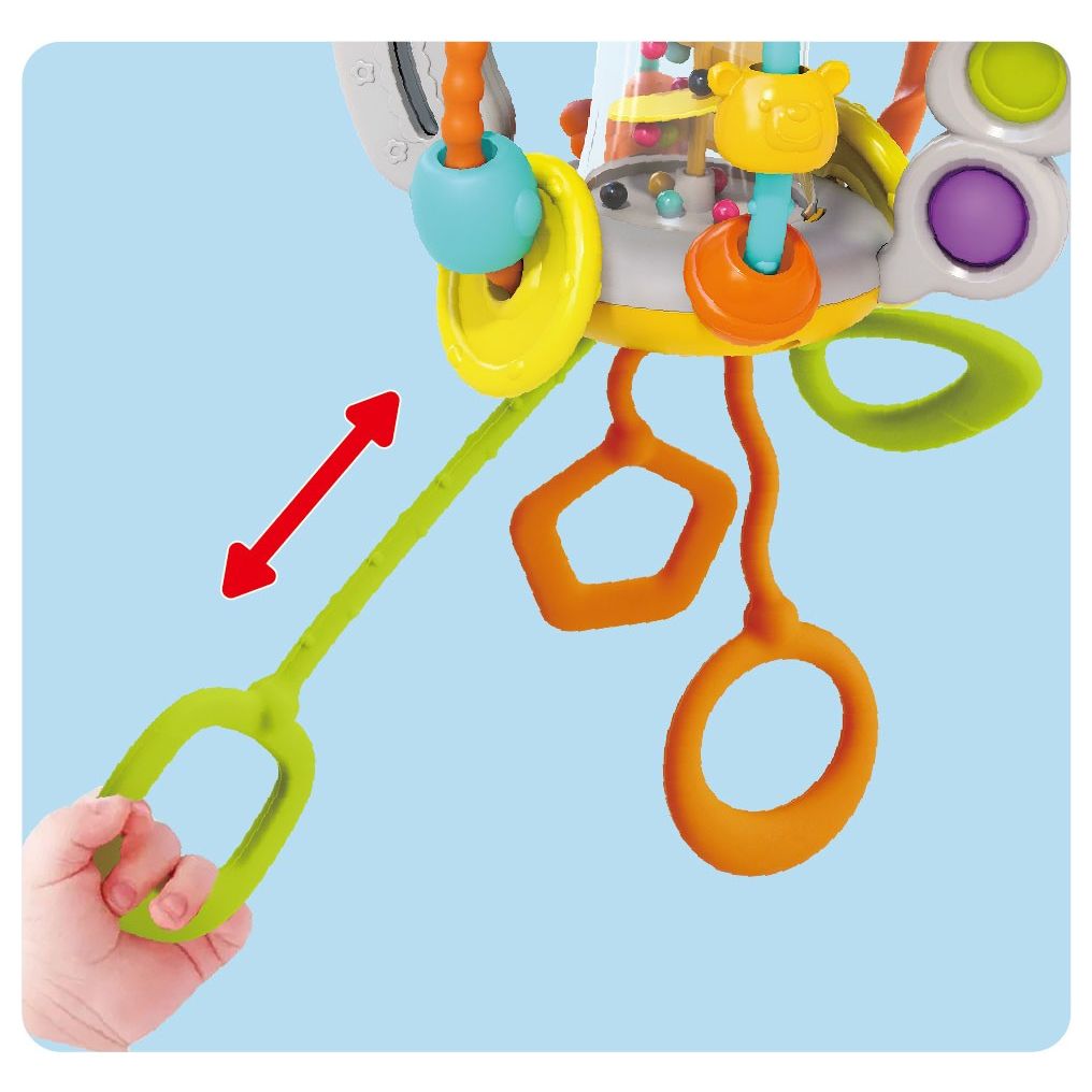 Hola Jucarie Senzoriala Pentru Bebe Scutura si Trage