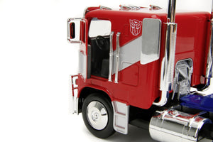 Jada Toys Transformers T7 Optimus Prime 1 Camion Metalic