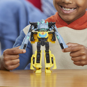 Transformers Earthspark Set 2 Figurine Bumblebee si Mo Malto