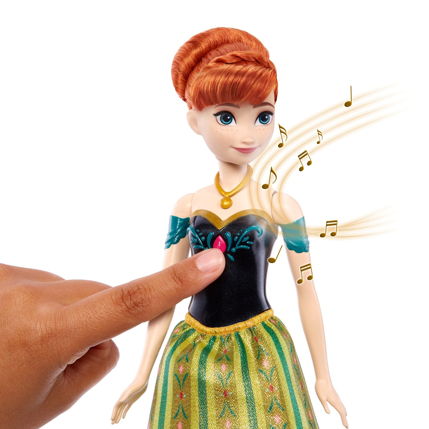 Disney Frozen Papusa Anna Cantareata 33cm
