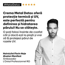 Încarcă imaginea în Galerie, L&#39;Oreal Professionnel SE Metal Detox Crema Profesionala Fara Clatire 100ml
