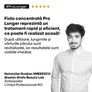 L'Oreal Professionnel SE Pro Longer Fiola concentrat pentru repararea varfurilor 15ml