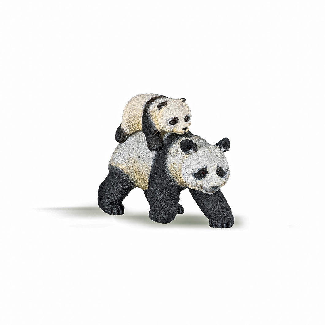 Papo Animale Salbatice Figurina Ursulet Panda cu Pui