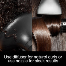 Încarcă imaginea în Galerie, GHD Helios Hairdryer Black Uscător de Păr Profesional 2200W cu Tehnologie Aeroprecis
