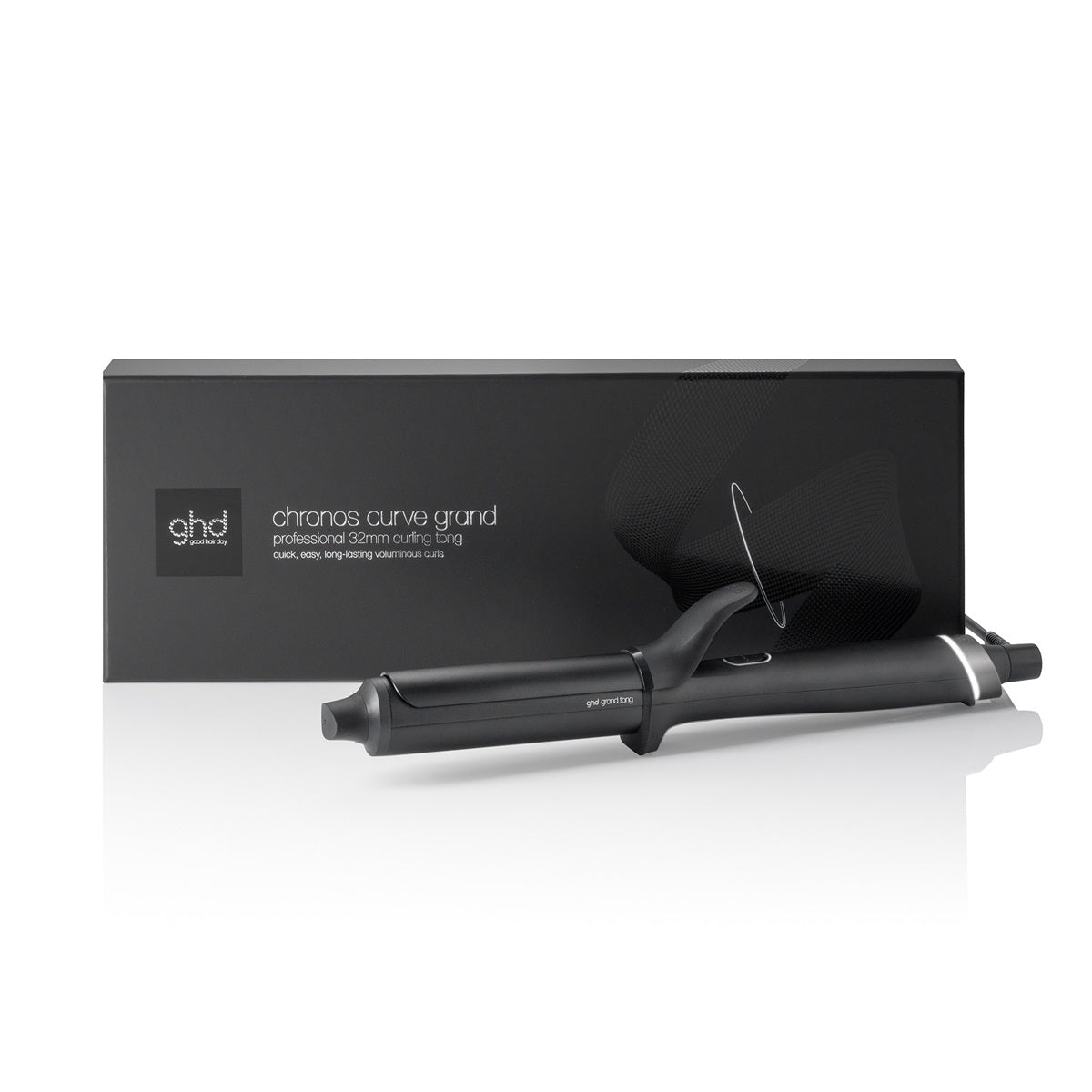 GHD Chronos Curve Grand Tong 32mm - Ondulator Profesional Pentru Bucle Mari si Volum