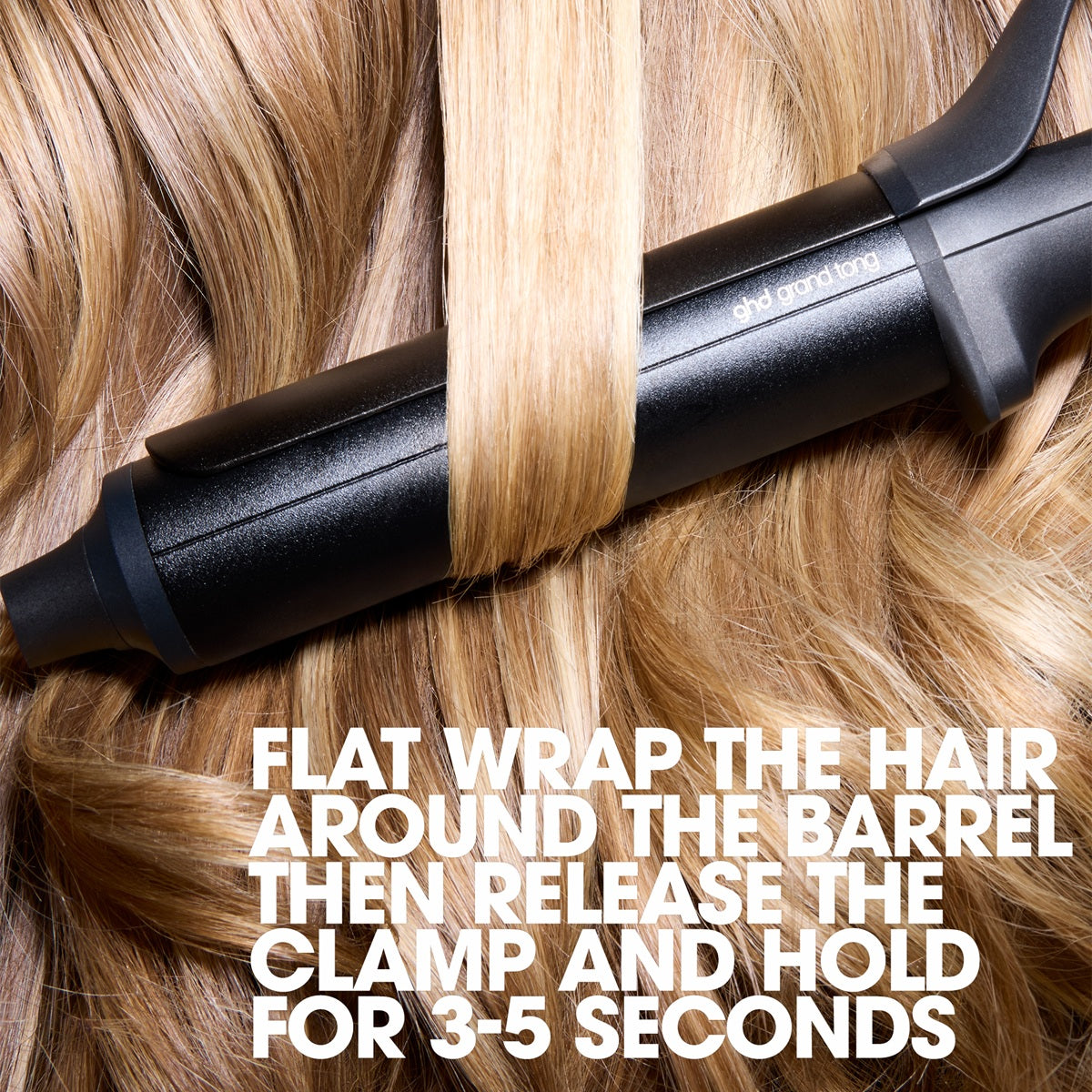 GHD Chronos Curve Grand Tong 32mm - Ondulator Profesional Pentru Bucle Mari si Volum