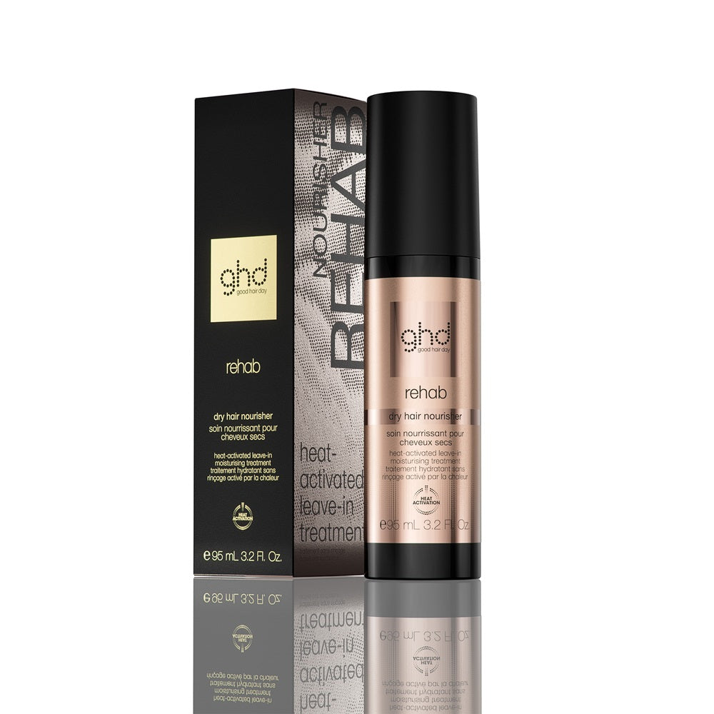 GHD Rehab Nourisher Cream 95ml - Ser Leave-in Profesional Pentru Par Uscat si Anti-frizz