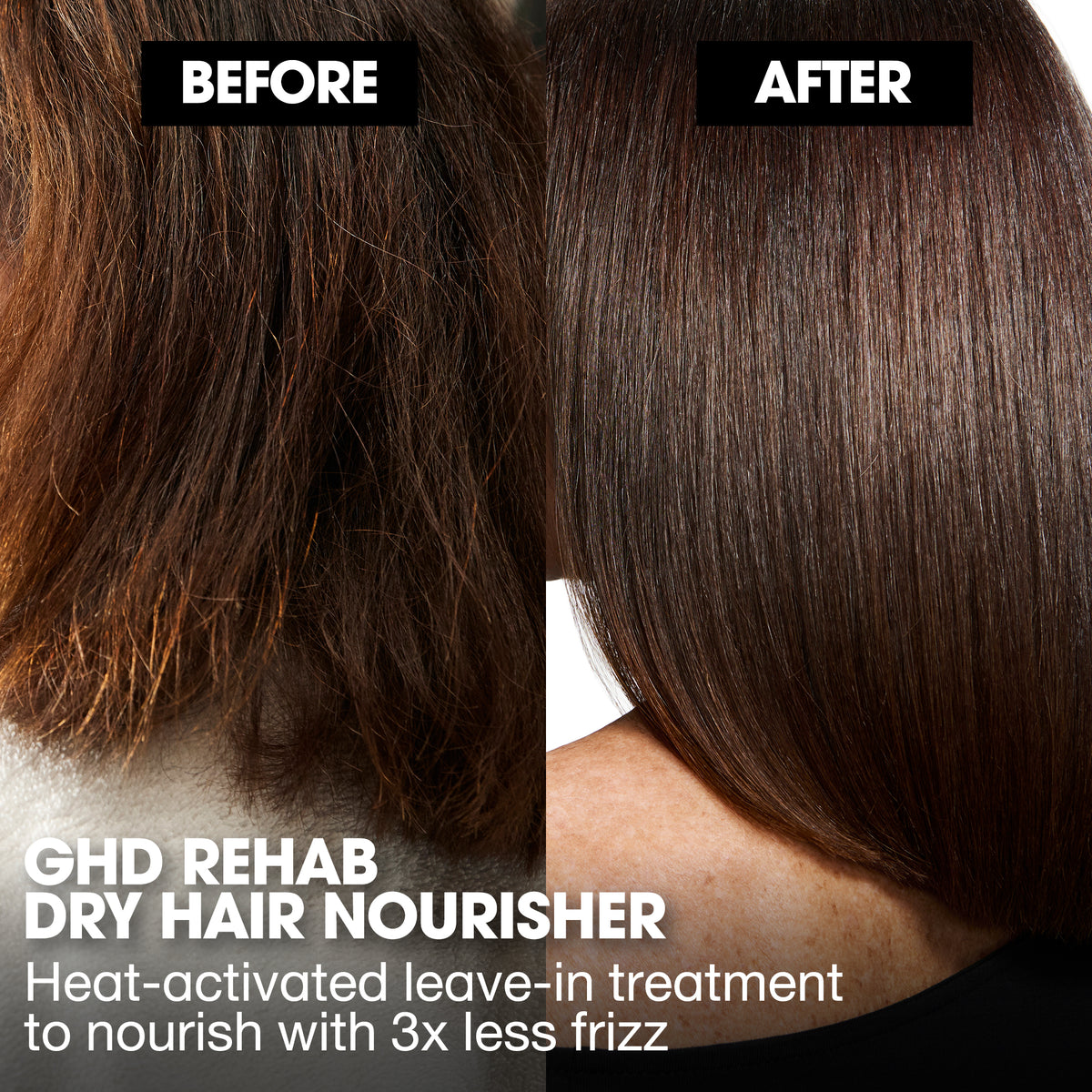 GHD Rehab Nourisher Cream 95ml - Ser Leave-in Profesional Pentru Par Uscat si Anti-frizz