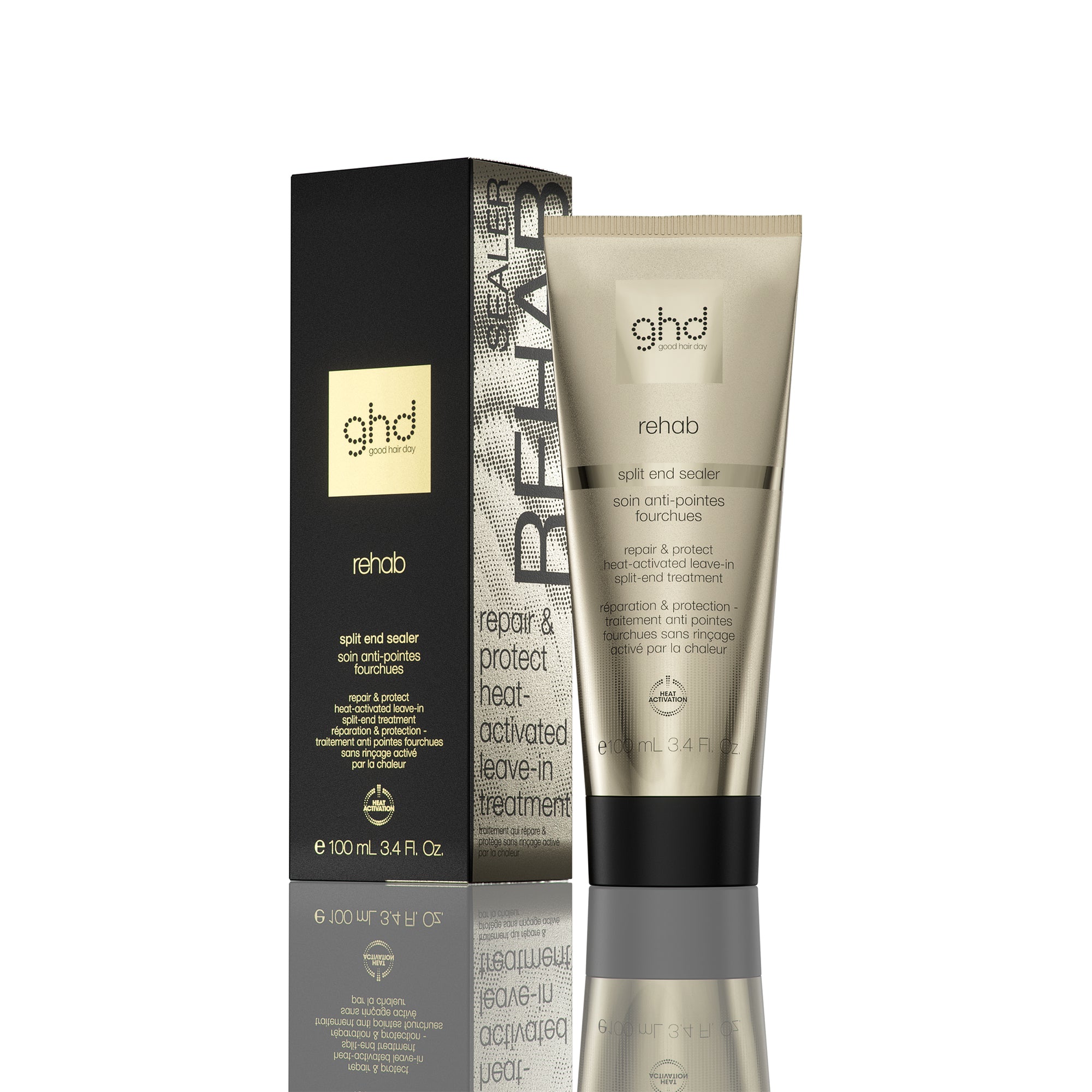 GHD Rehab Split End Sealer 100ml - Crema Leave-in Profesionala Pentru Varfuri Despicate