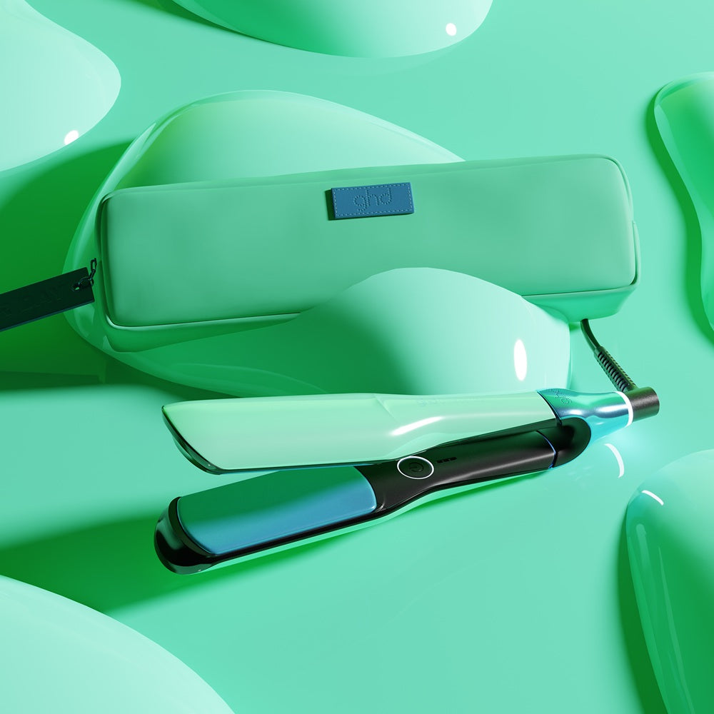 GHD Chronos Max Jelly Mint Wide Plate Ultra Gloss Styler - Placa de Par Profesionala
