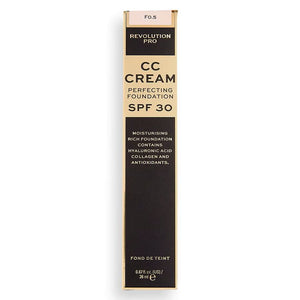 Revolution Pro CC Perfecting Foundation F0.5 - Fond de Ten