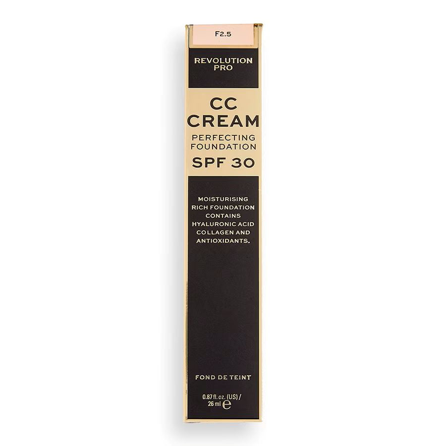 Revolution Pro CC Perfecting Foundation F2.5 - Fond de Ten - Beauty Lounge