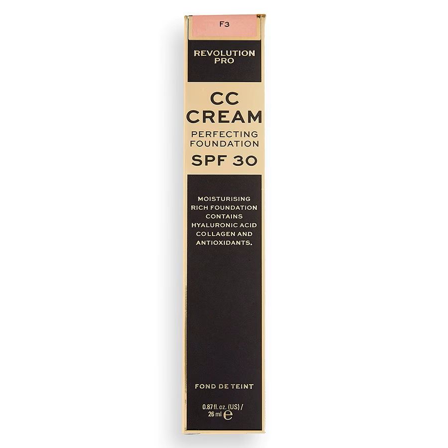 Revolution Pro CC Perfecting Foundation F3 - Fond de Ten - Beauty Lounge