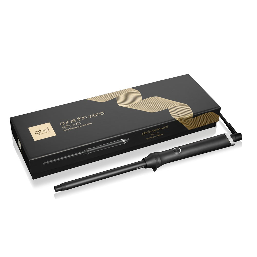 GHD Thin Wand Curl Ondulator Profesional Pentru Bucle Definite si Rezistente Cilindru 14mm